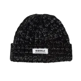 WHOLE beanie (marled black)