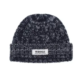 WHOLE beanie (marled navy)