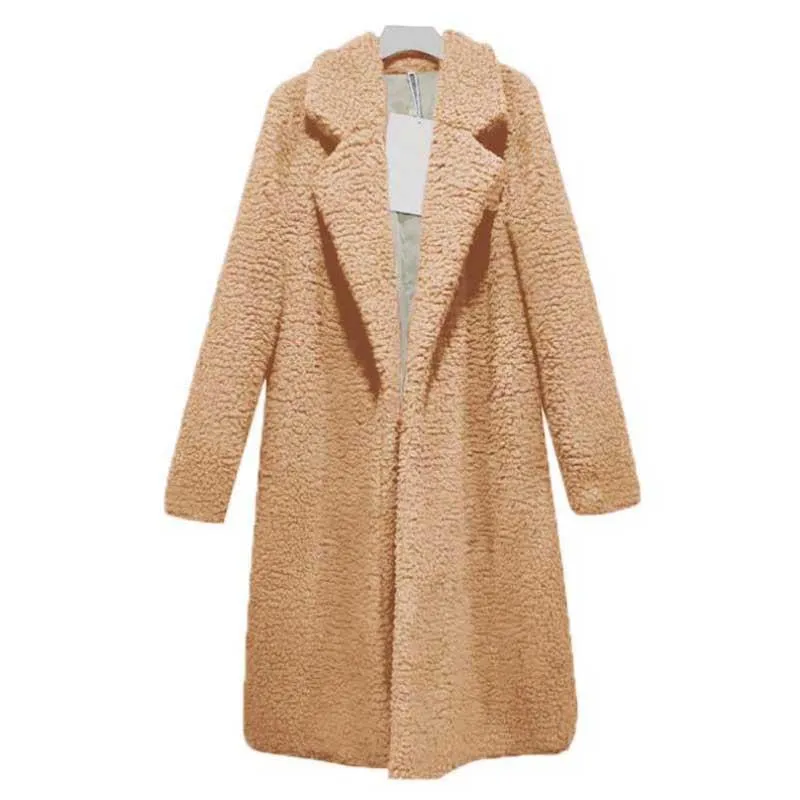 Winter Faux Fur Teddy Outwear Plush Overcoat For Women in Many Colors