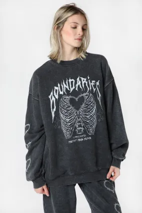 Womens Sovrn Voices Boundaries Sweatshirt