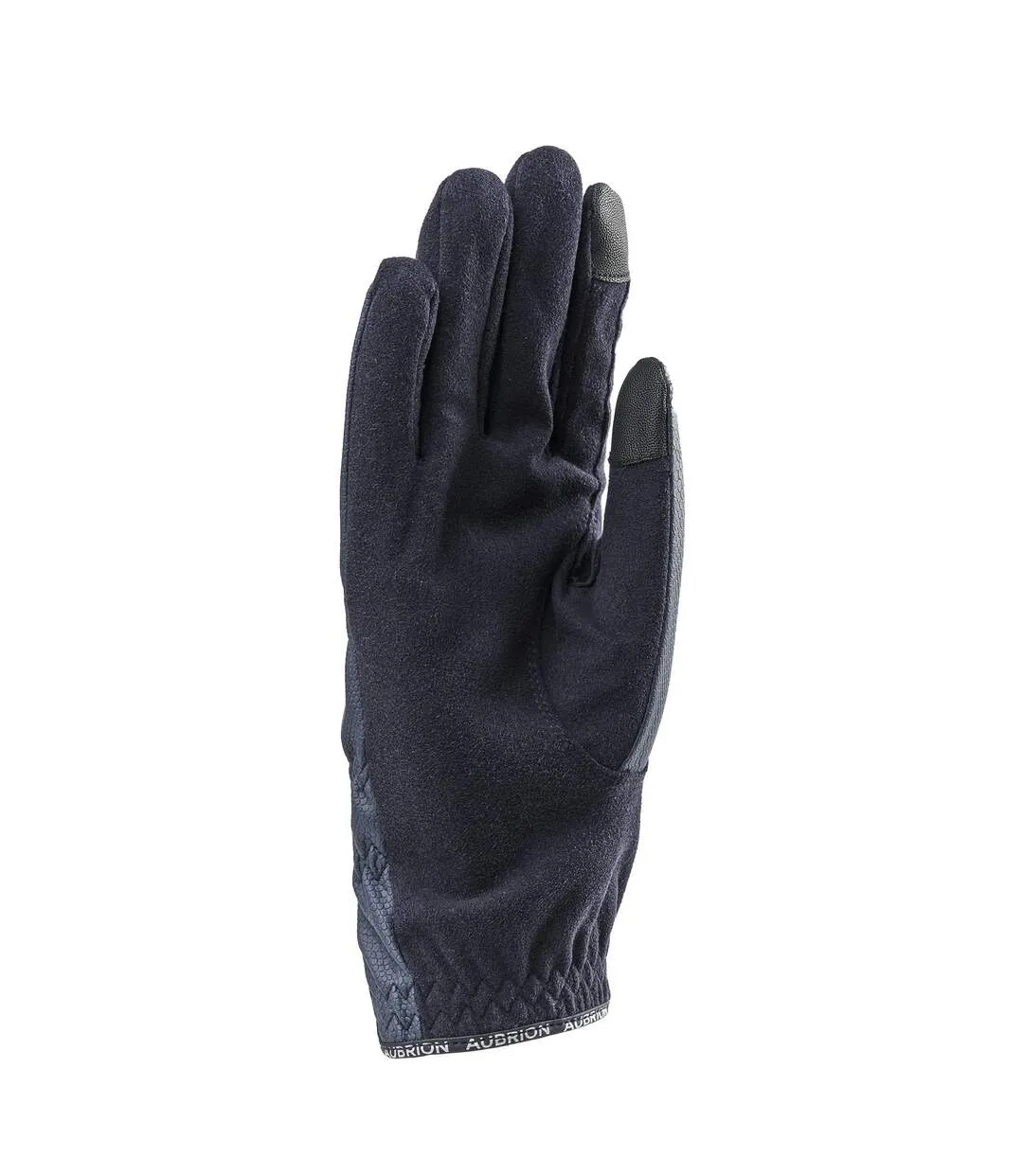 Womens/ladies stadium riding gloves navy Aubrion