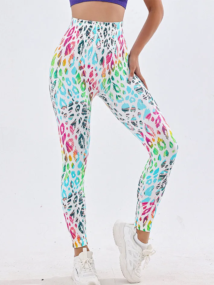 ZASUWA Female Colorful Print Leggings